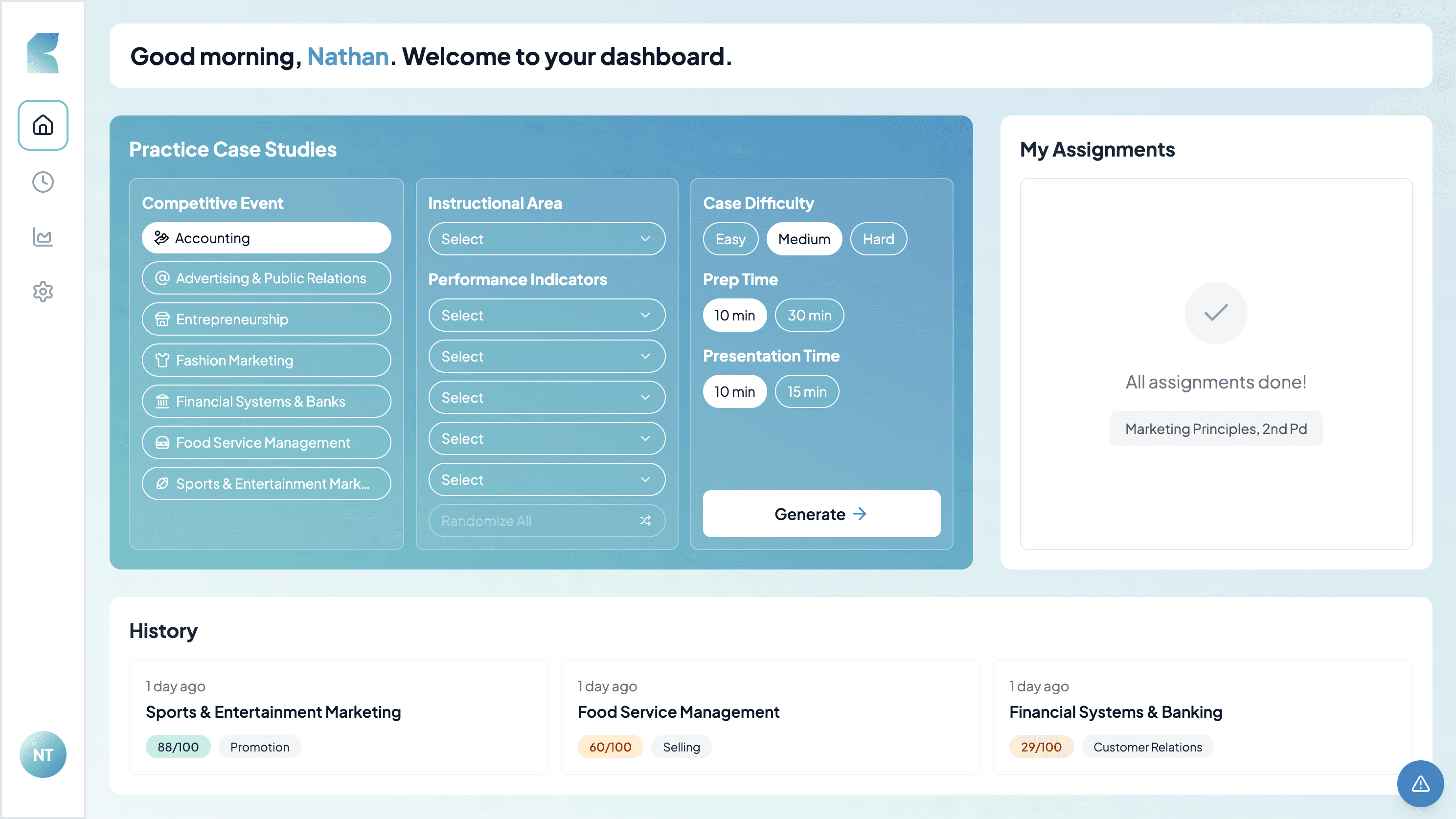 CAISE interface preview